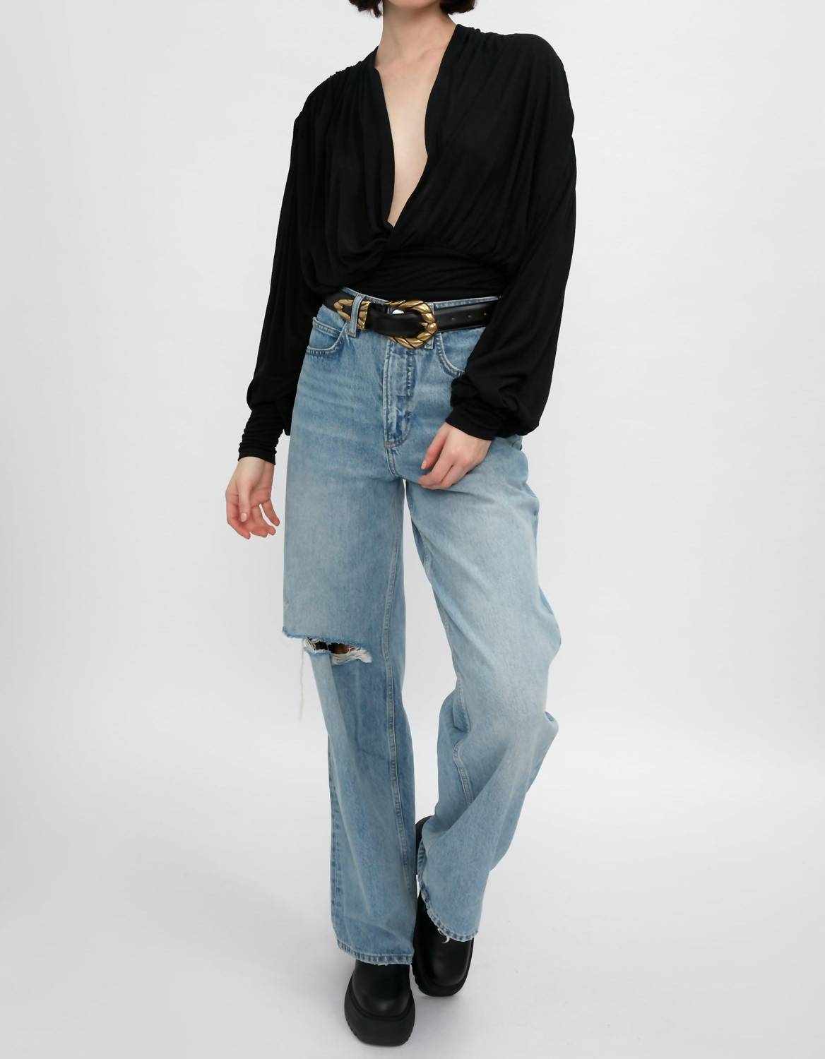 Frame - Le High N Tight Wide Leg Jean