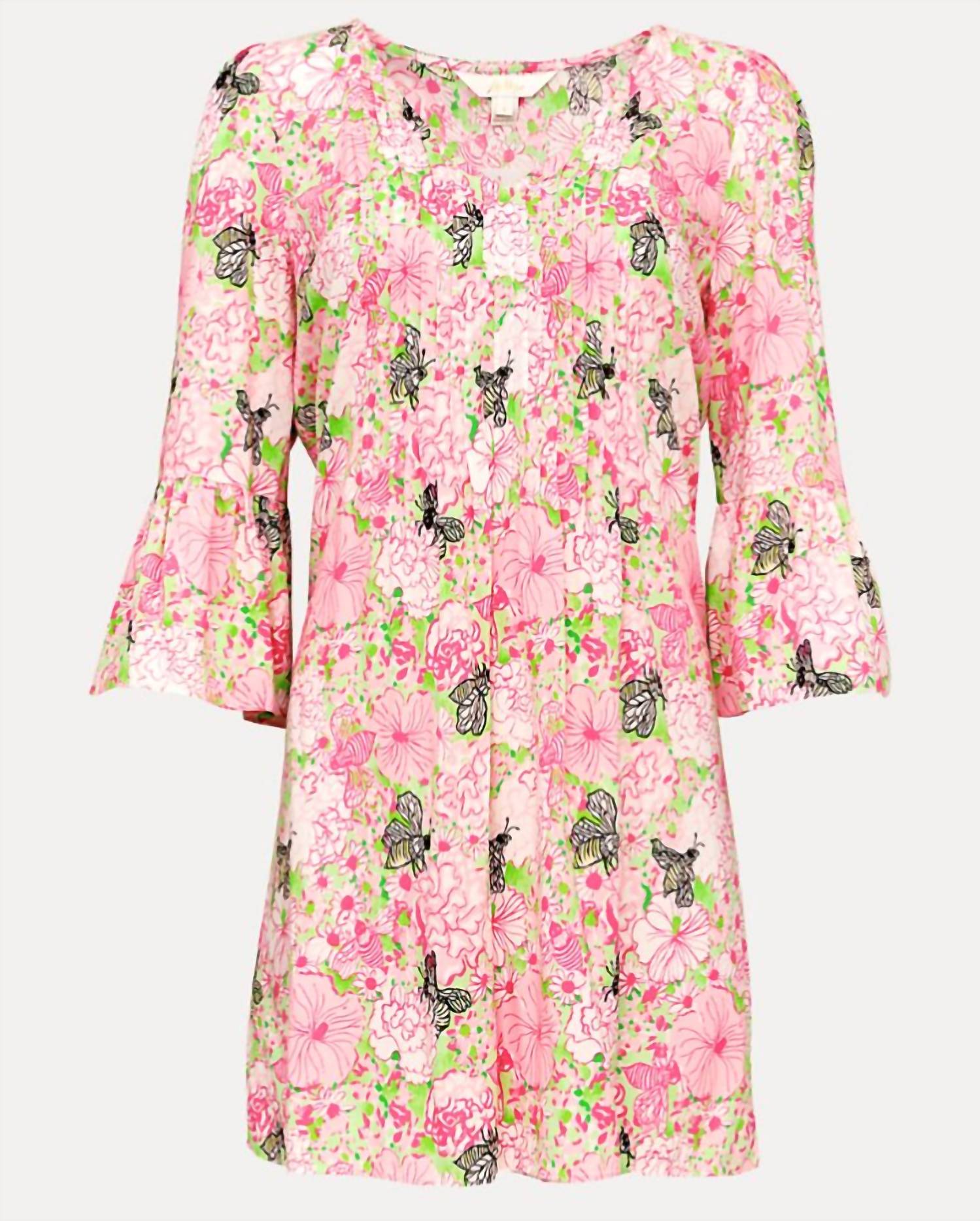 Lilly Pulitzer - DANIKA 3/4 SLEEVE TUNIC DRESS