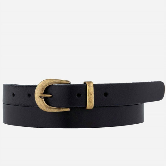 Amsterdam Heritage - Skinny Leather Belt