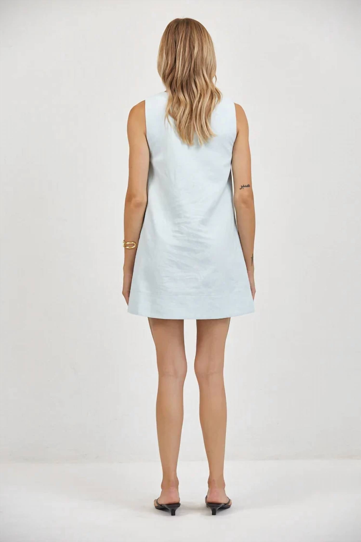 A.Ren - Celine Sleeveless Mini Dress