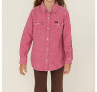 Wrangler - Girls Corduroy Shirt Jacket