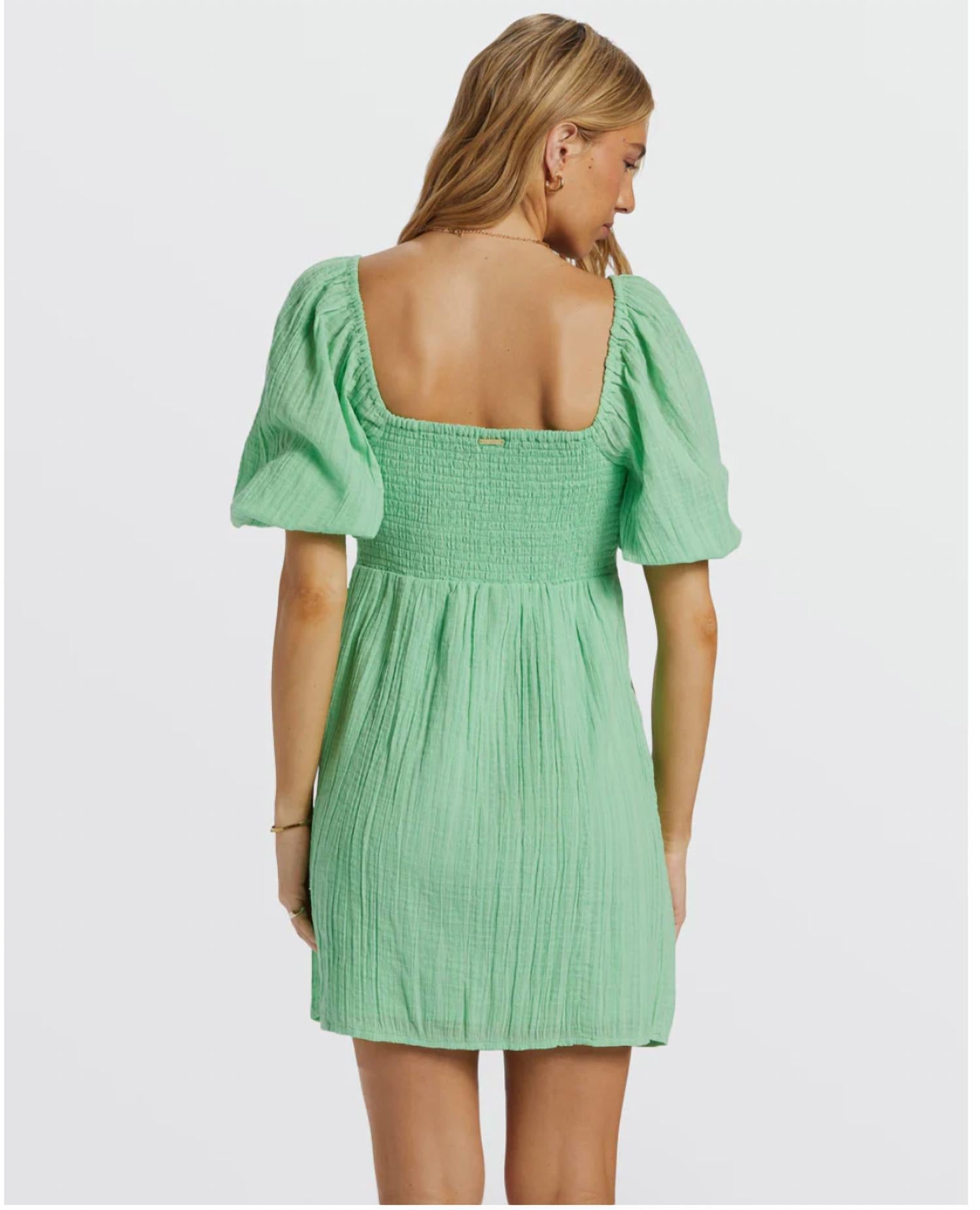 Billabong - Sol Puff Sleeve Mini Dress