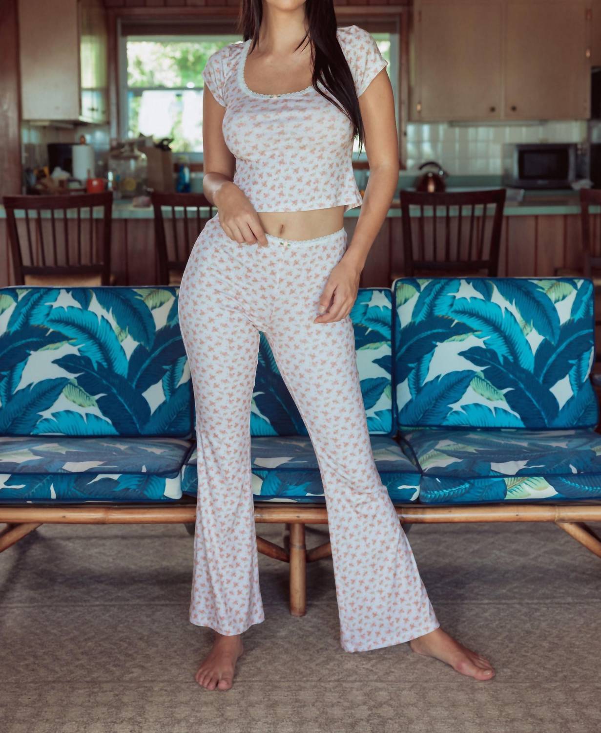 Kilo Brava - High Waisted Flare Pants