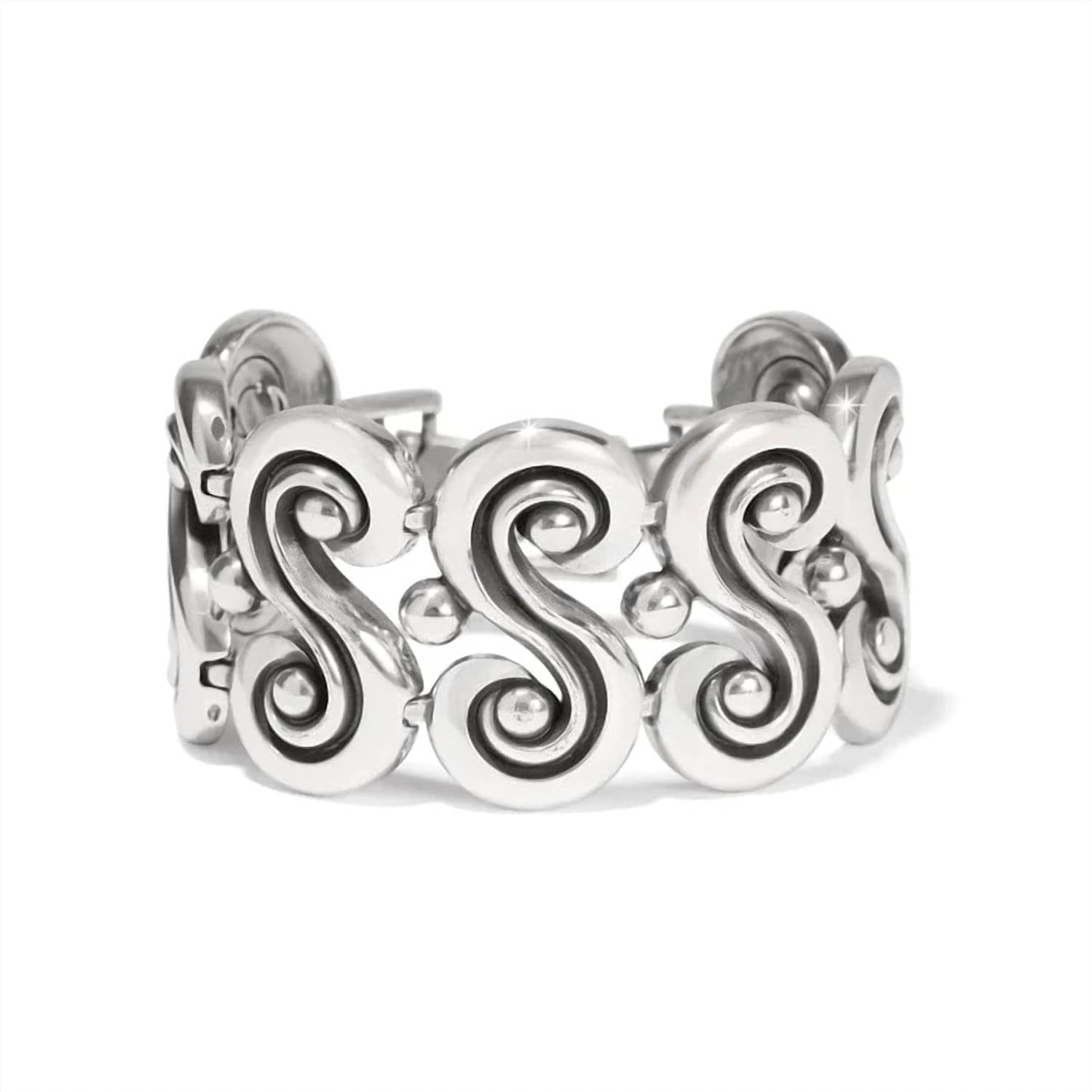 Brighton - Contempo Moda Grand Wide Scroll Bracelet