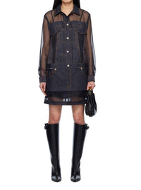 Sacai - Denim Mix Dress