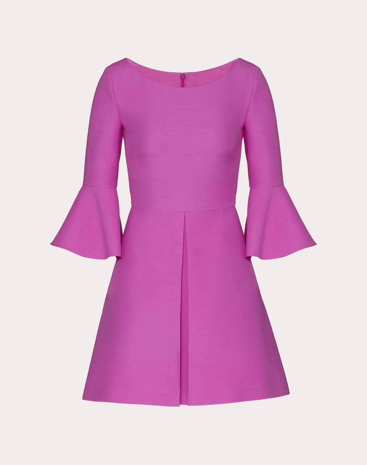 Valentino - Short Crepe Couture Dress