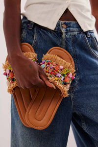 Free People Women's Shipwrecked Slide Sandals in multi - women's sandal - alternate view