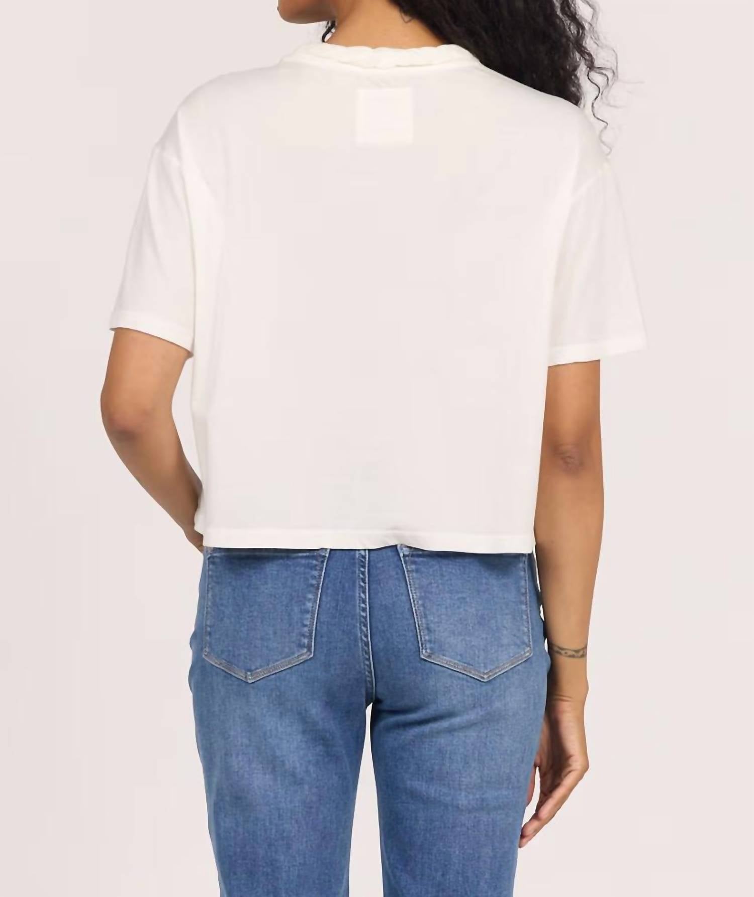 Dear John Denim - Alba Garment Dye Short Sleeve Top