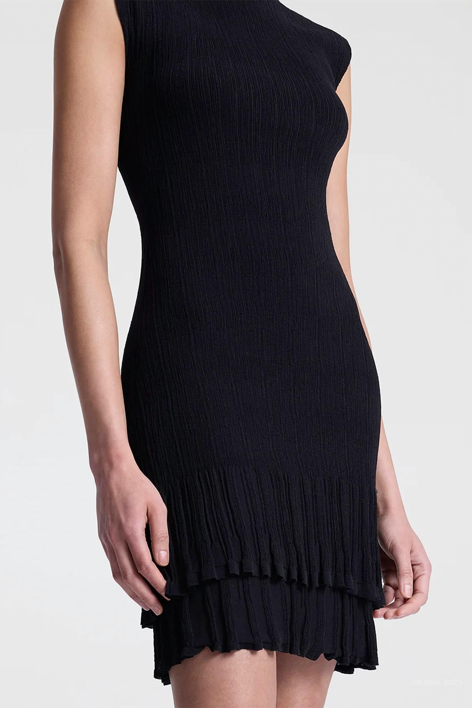 A.L.C. - Ken Fine Cotton Knit Mini Dress