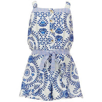Hannah Banana - Girl's Mosaic Romper