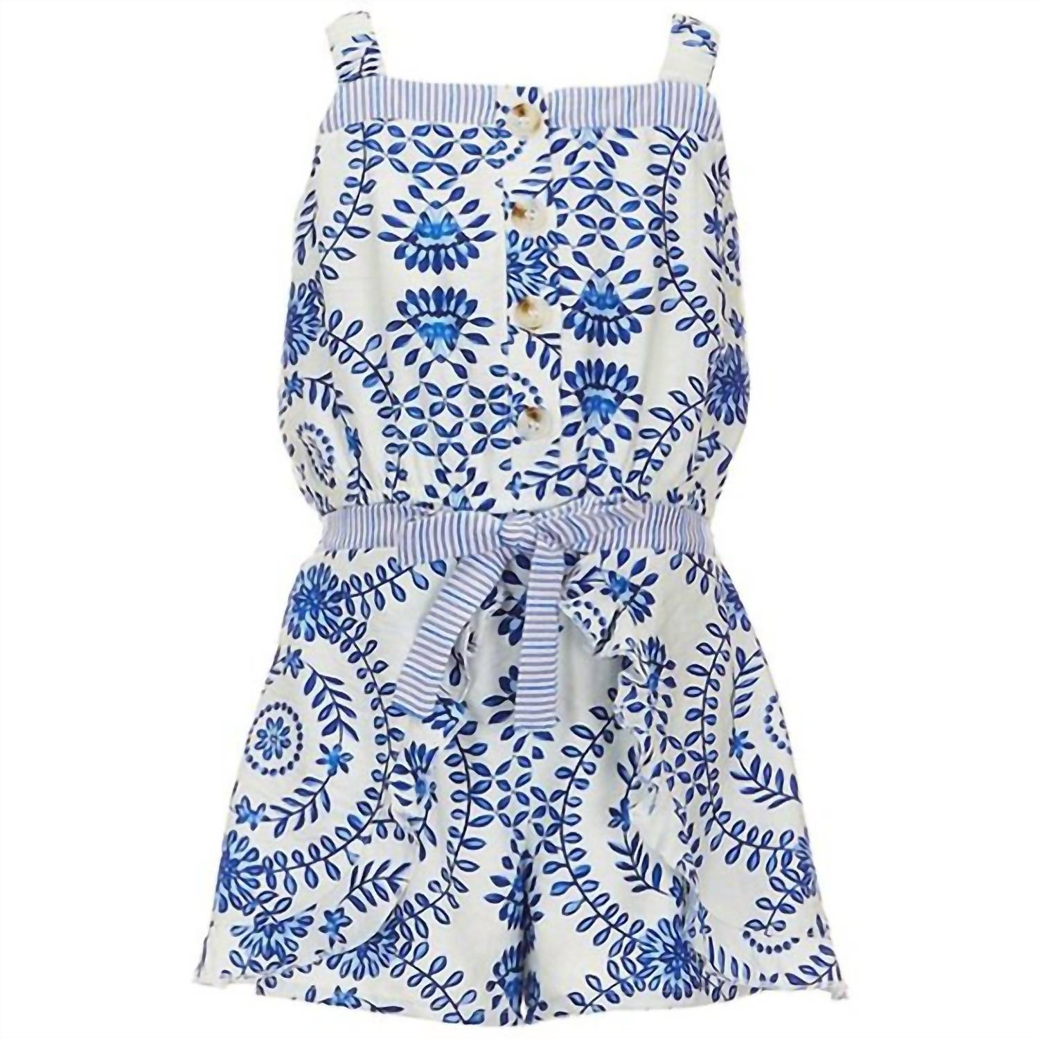 Hannah Banana - Girl's Mosaic Romper