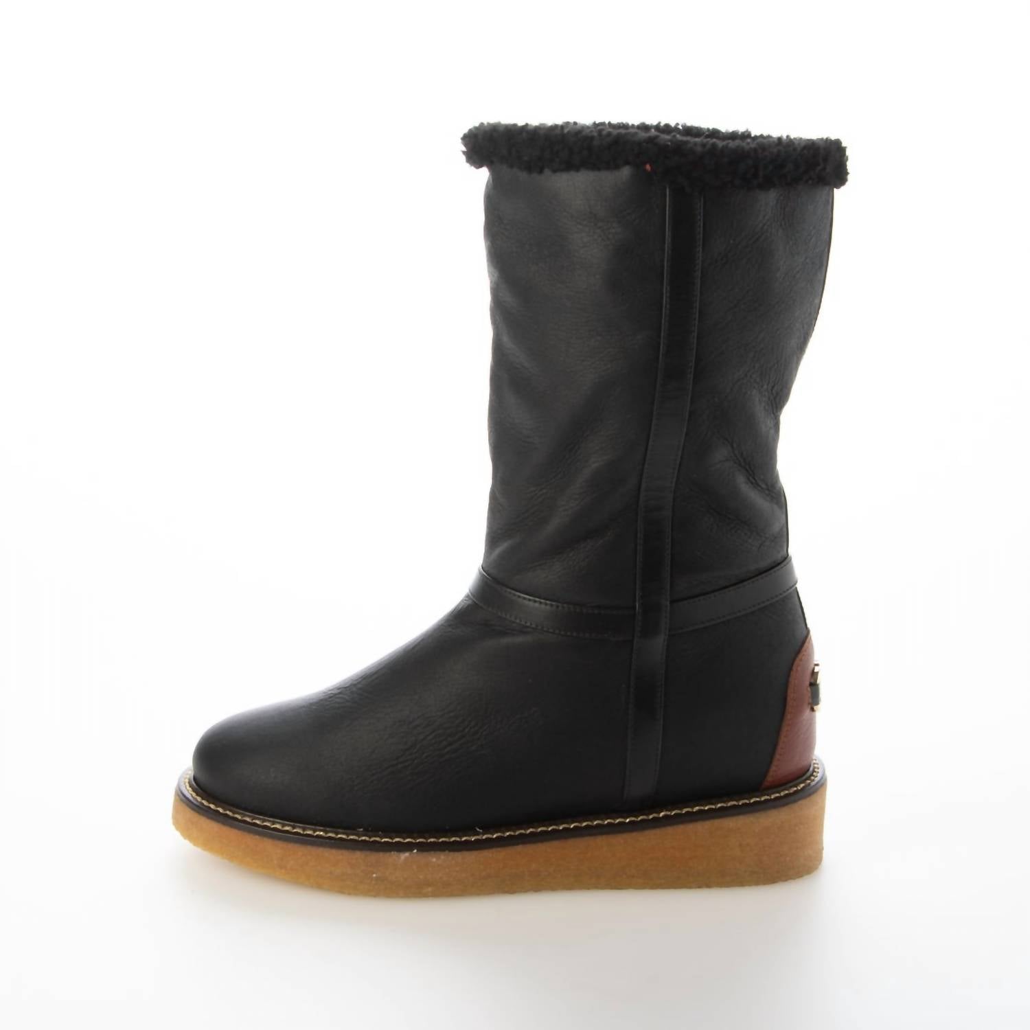 Salvatore Ferragamo - Women's Shearling Trim Boots