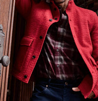 Billy Reid - Brushed Bold Plaid Scout Shirt