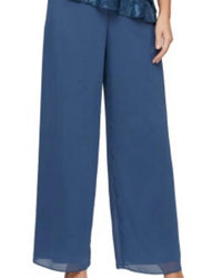 Alex Evenings - Chiffon Straight Leg Pant