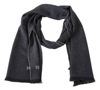 Missoni - Men's Wool Scarf With Signature Embroidery
