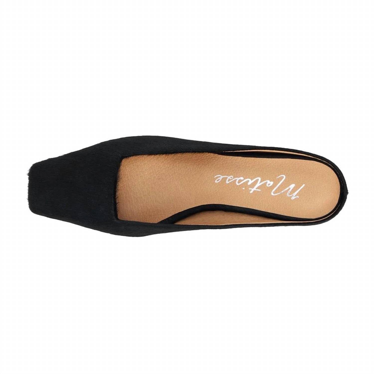 Matisse - Women’s Classy Square Toe Kitten Heel Mules