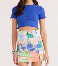 Minkpink - Bowie Pointelle Knit Tee