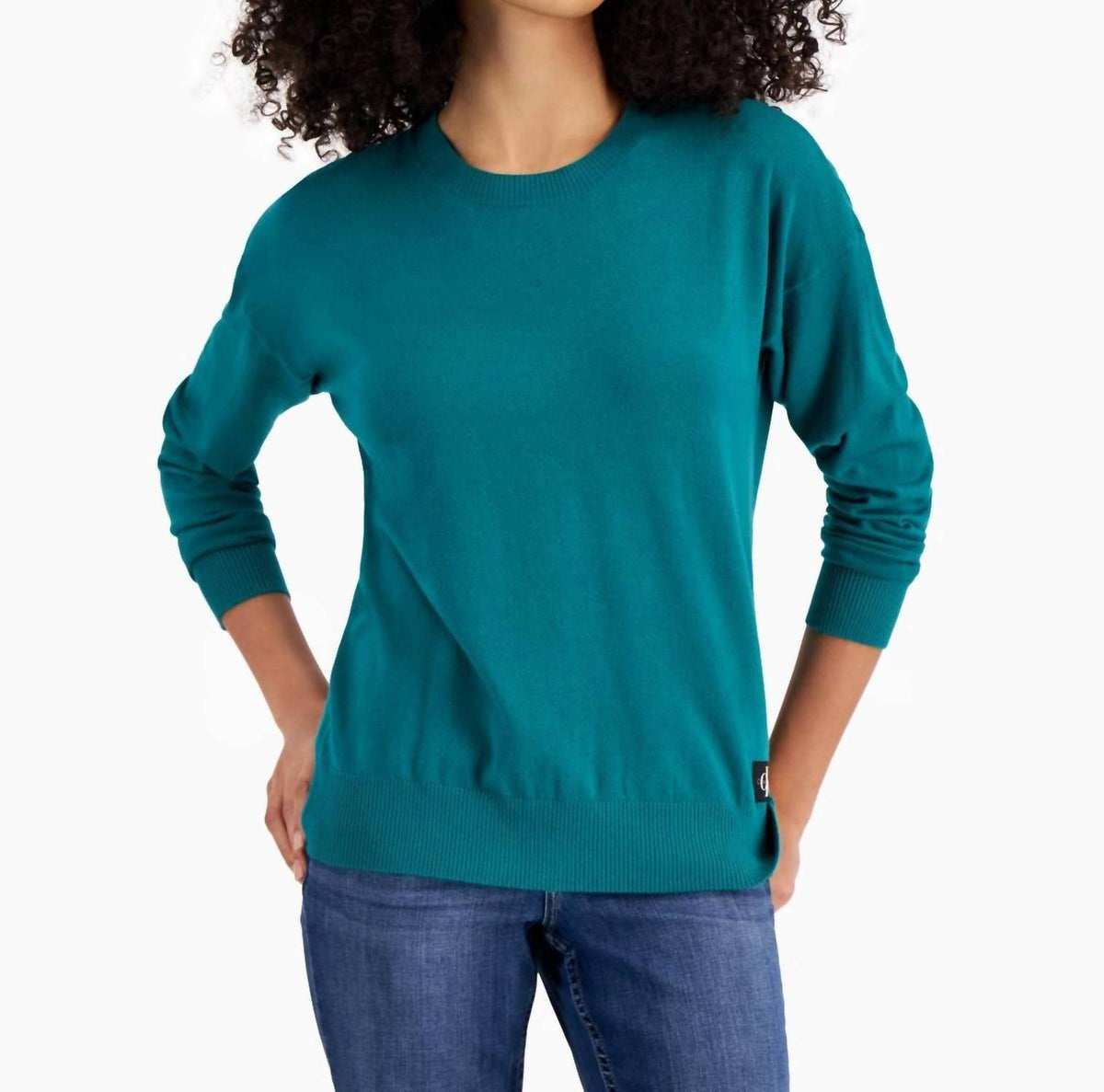Calvin Klein - Long-Sleeve Crewneck Sweater
