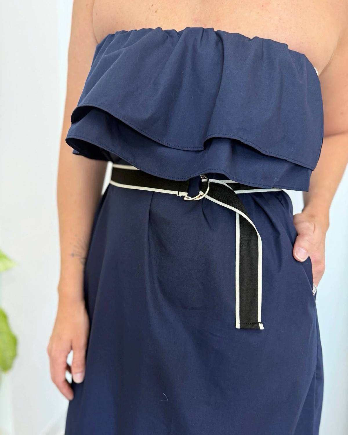 Bishop + Young - Como Strapless Midi Dress