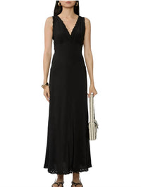 Ciao Lucia - Terese V-neck Silk Dress