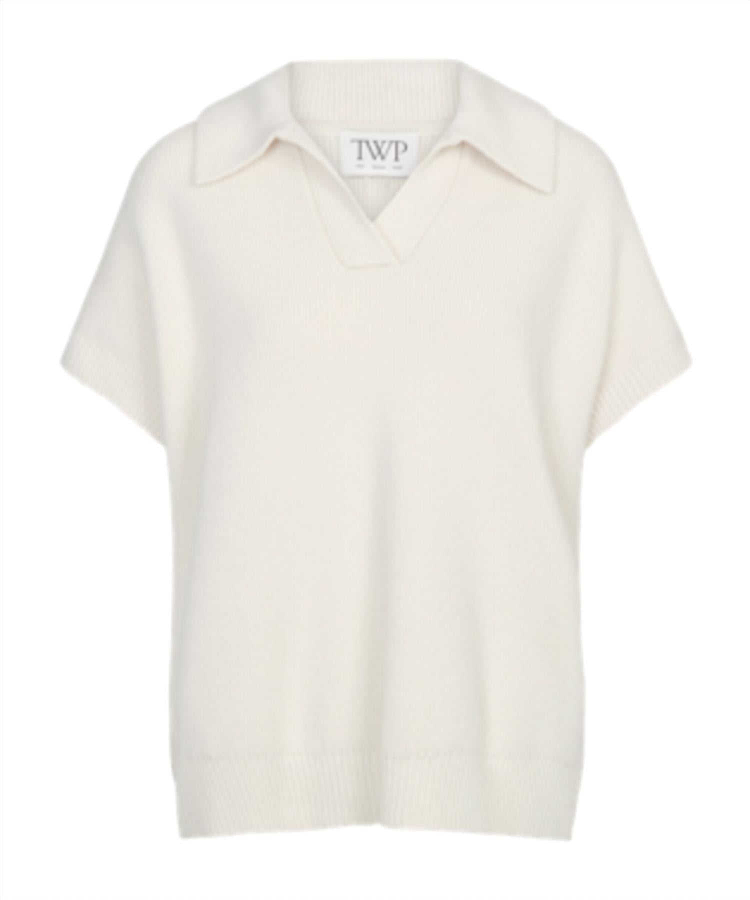 Twp - Supersized Cashmere Polo Top