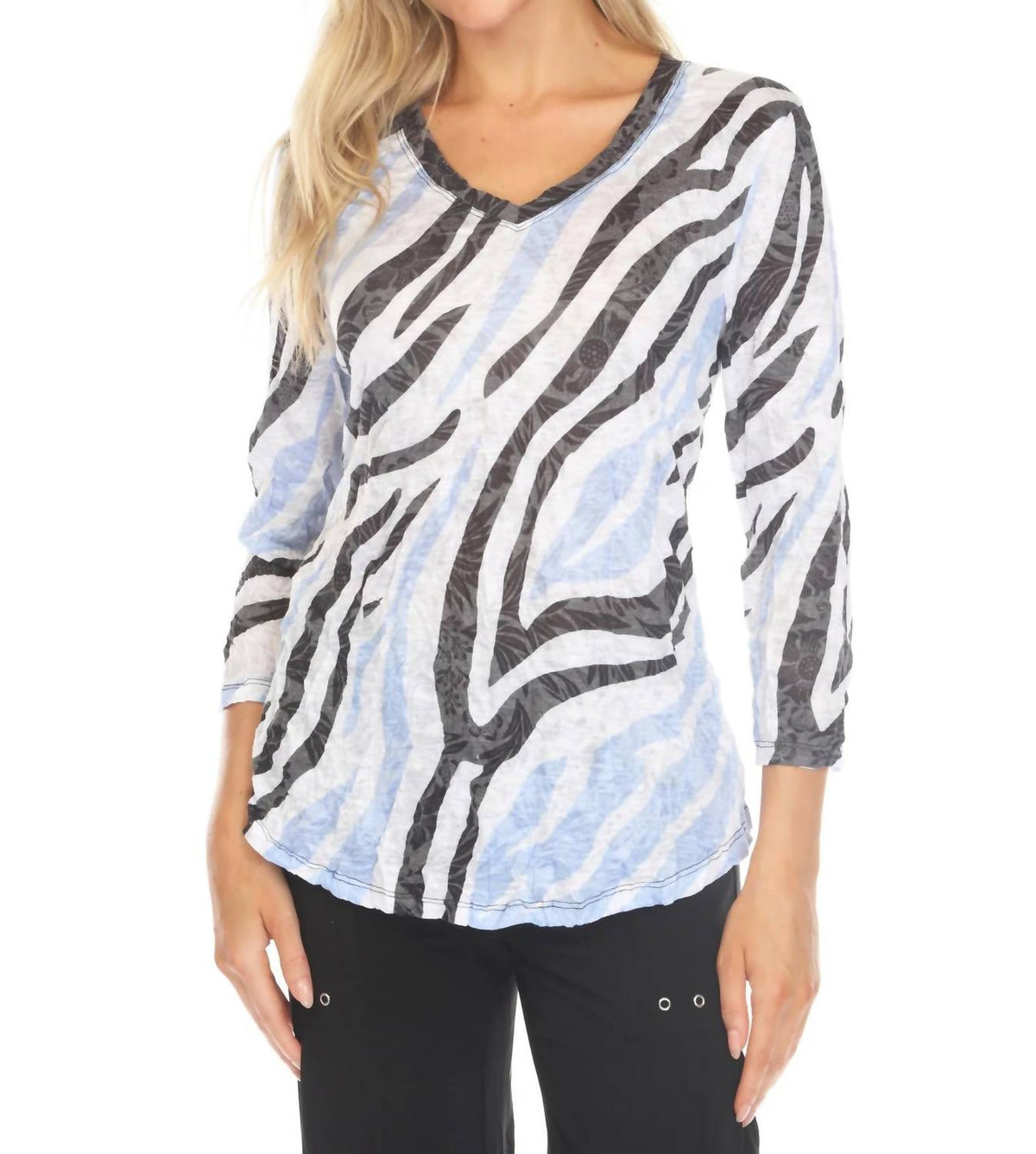 Carine - V-neck Top