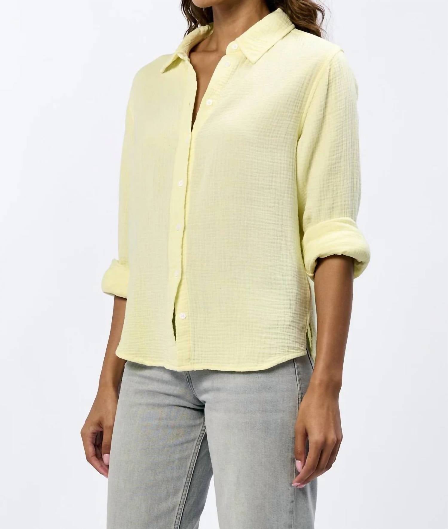 Dear John Denim - Gaia Gauze Button Down Shirt