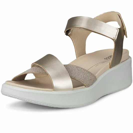 Ecco - Women Flowt Crossband Wedge
