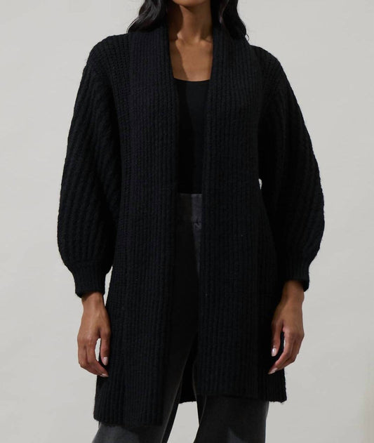 Sugarlips - Haeli Oversized Open Cardigan