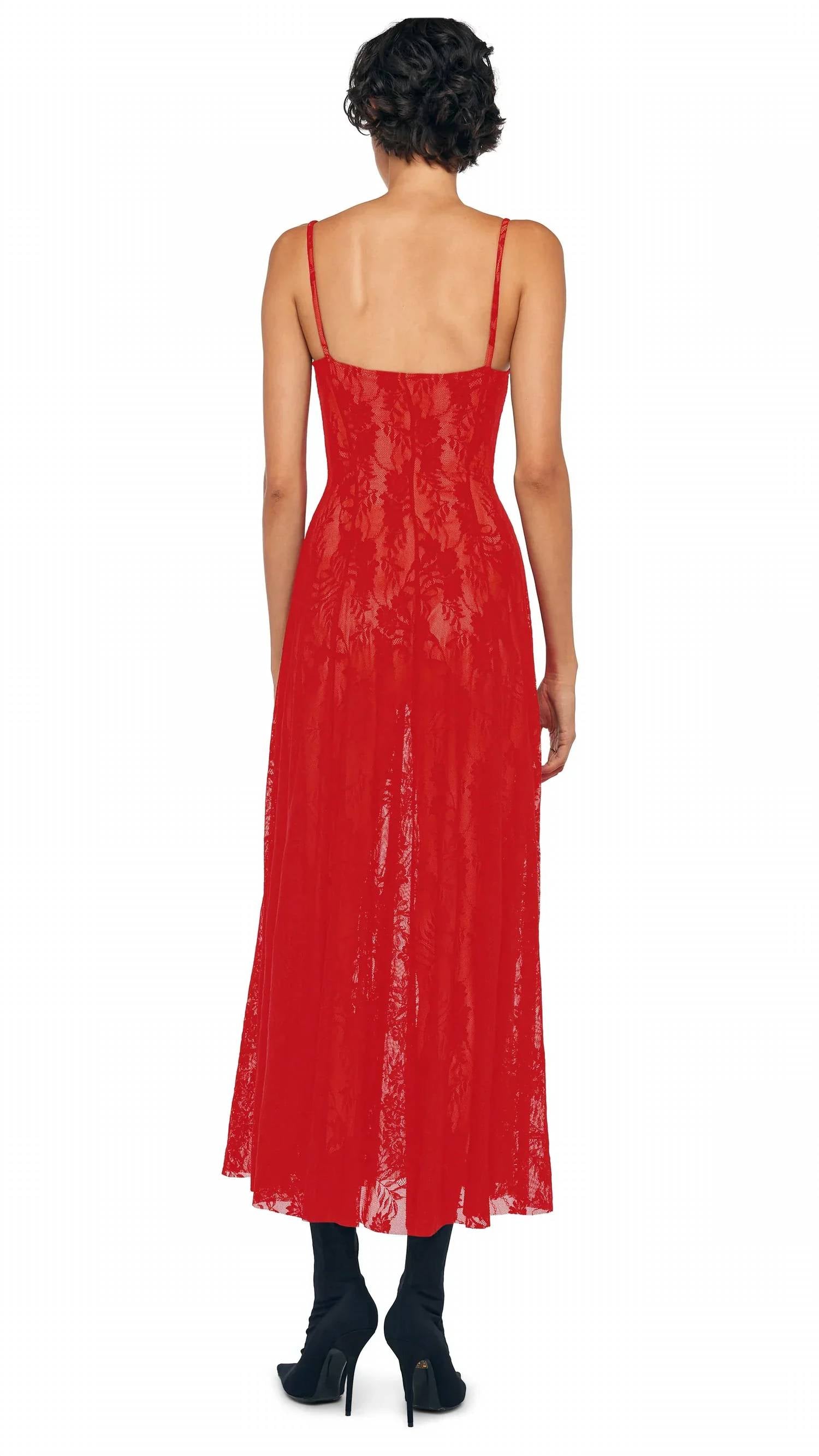 Norma Kamali - Underwire Mid-calf Midi Dress