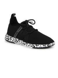 EMU Australia Women's Leura Sneakers in black leopard - women's sneaker