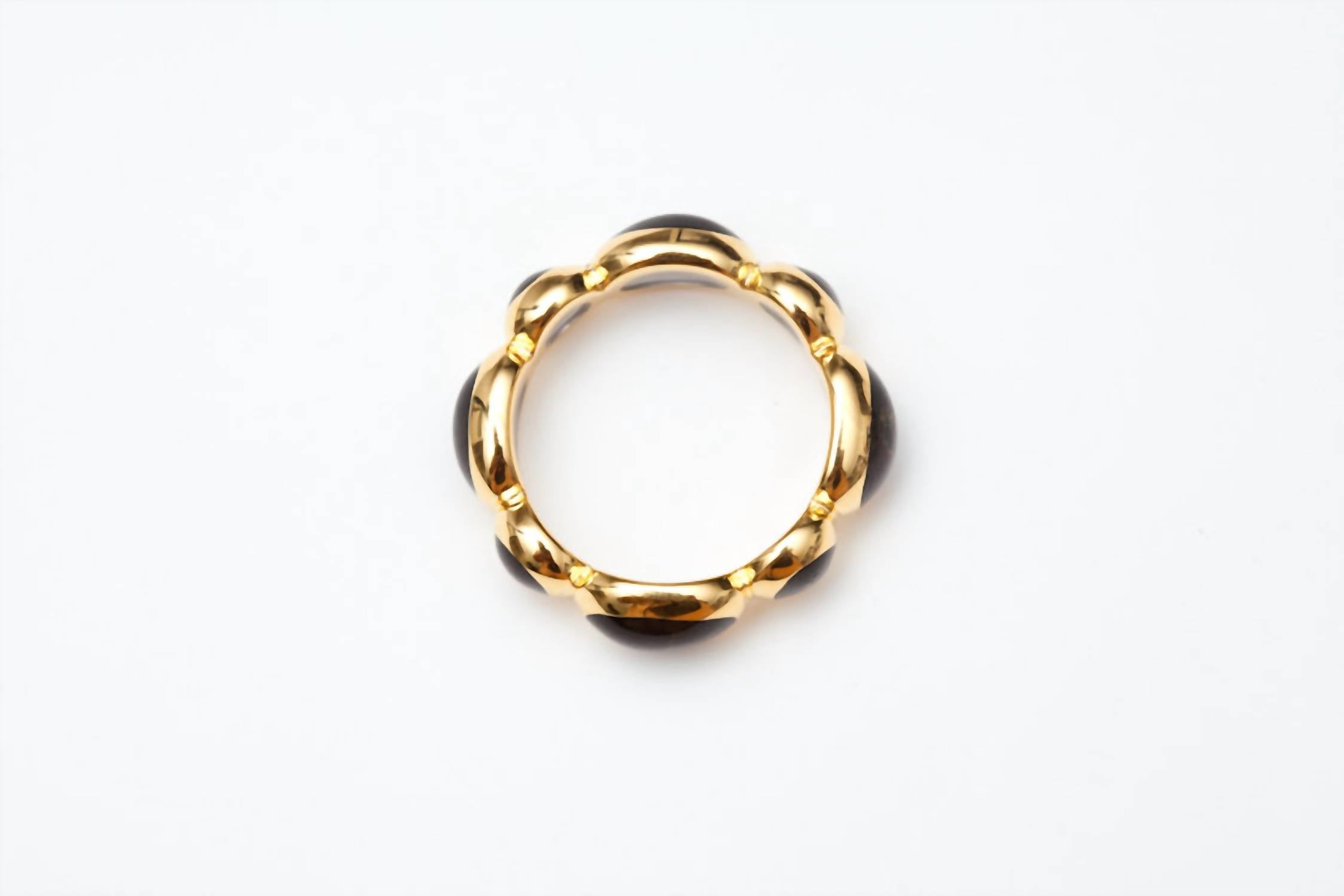 Avenue Chic - Women's Ovali Eternity Stacking Ring