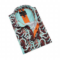 Eight X - Serpent Button Down Shirt