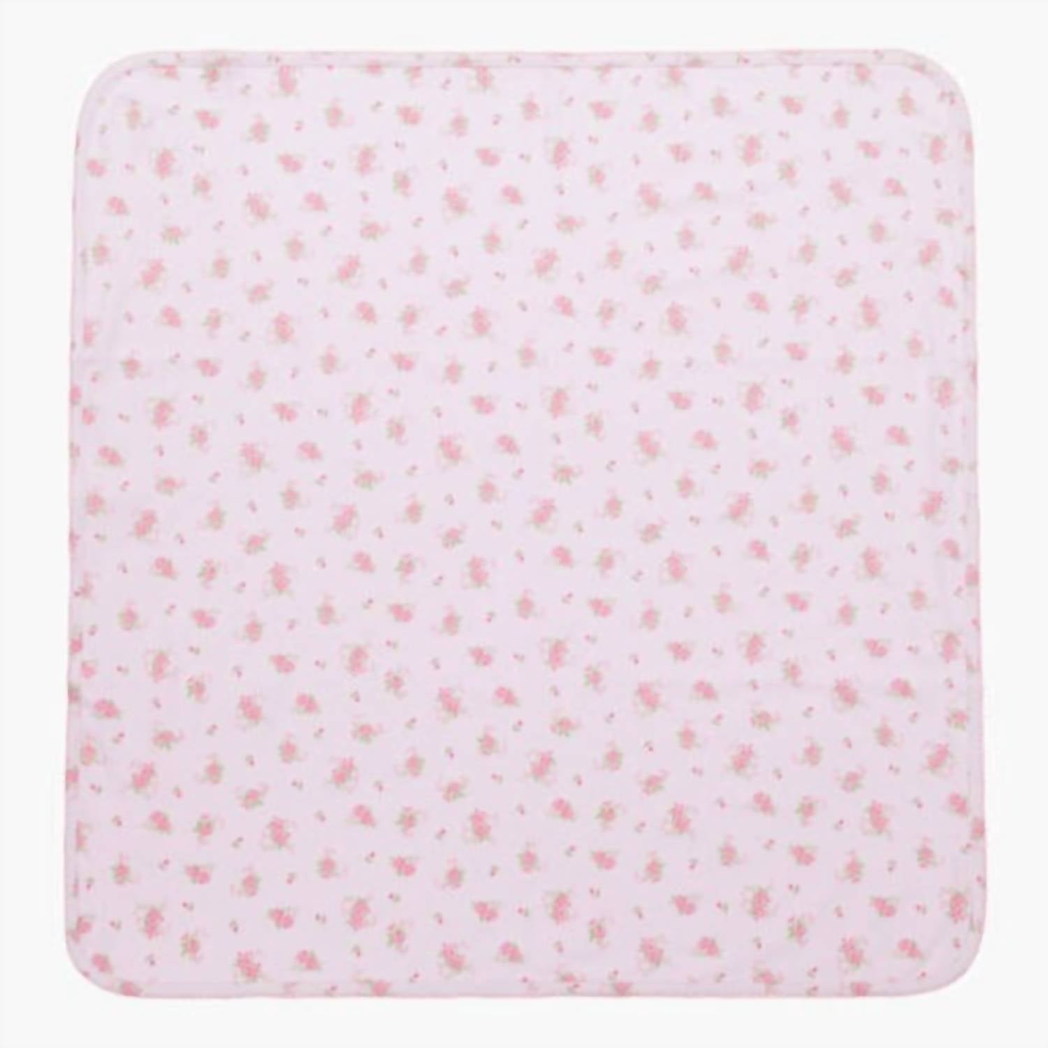 Kissy Kissy - Pima Cotton Rose Scrolls Baby Blanket