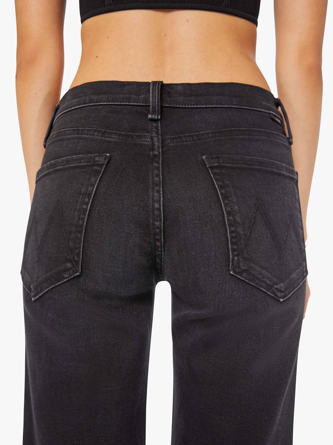 Mother - Women's Mid Rise Rambler Zip Flood Jeans