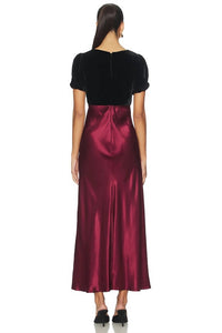 Rails Dory Dress in garnet - women's dress - alternate view