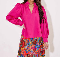 Alden Adair - Phoebe Cuffed Long Sleeve Top