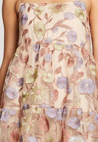 Saltwater Luxe - Calder Mini Embroidered Dress