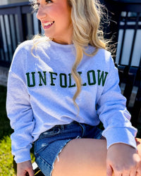 English Factory Unfollow Sweatshirt in grey - women's top - view 5
