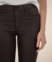 Kut From The Kloth - Kelsey Coated High Rise Ankle Flare Pants