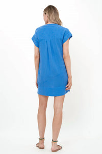 Oliphant - V-Neck Roll Sleeve Dress