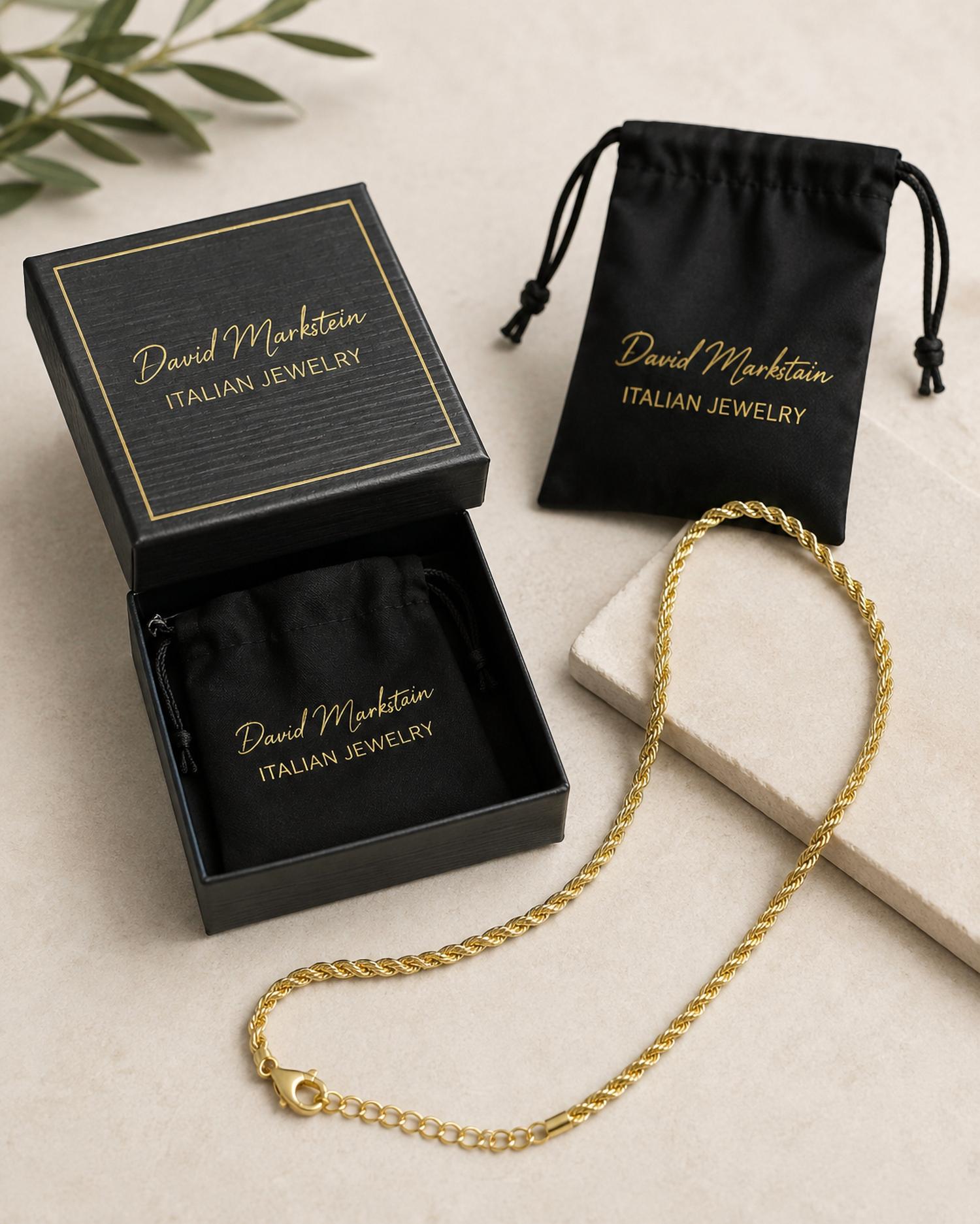 David Markstein - Premier 18" Duetto Handcrafted Rope Necklace