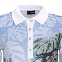 WOMEN'S PALM BEACH PRINTED POLO
