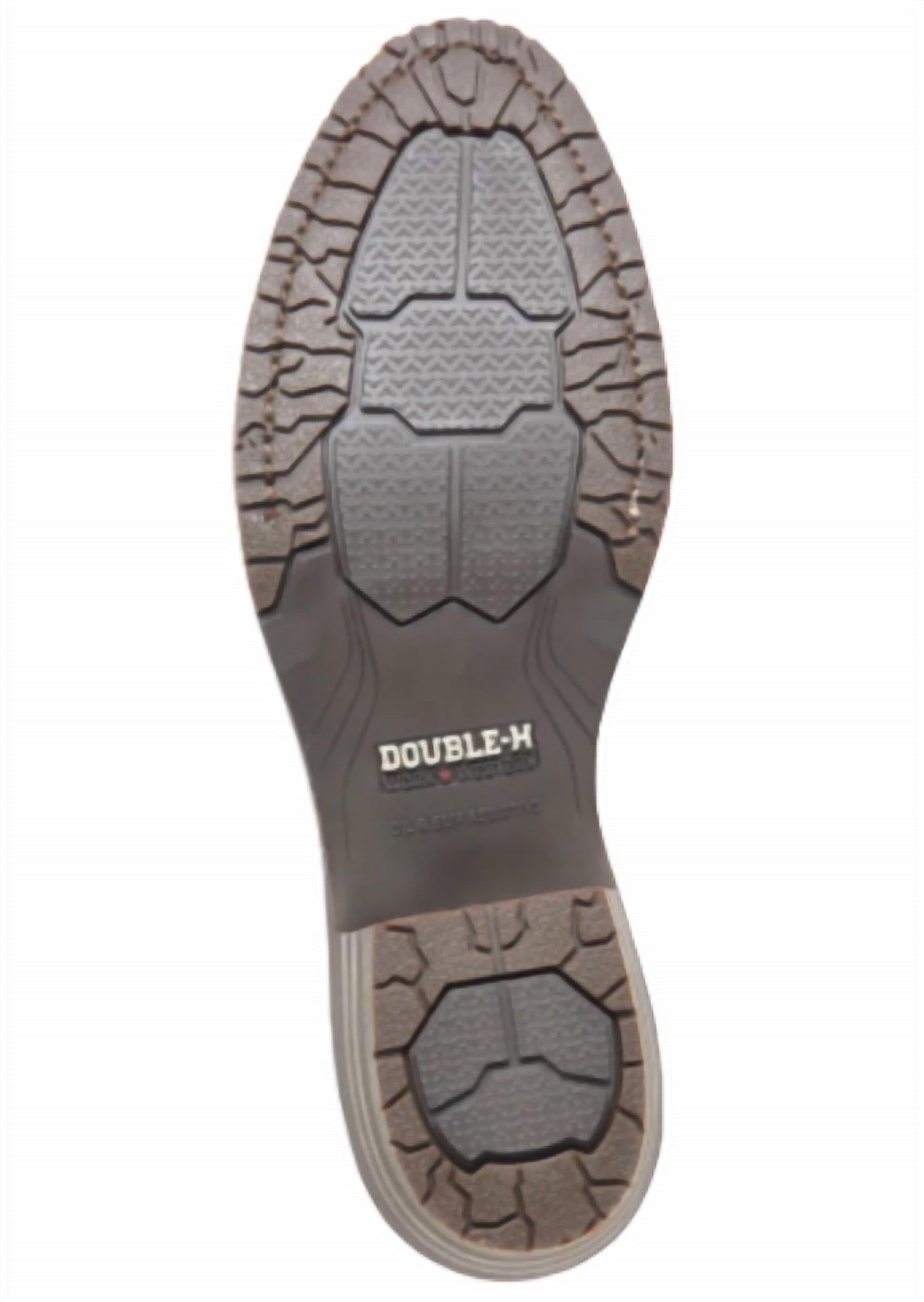 Carolina Men's Garza 12" Waterproof Composite Toe R-Toe Boot in brown - men's boots - detail view
