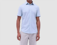 Bugatchi Uomo - Miles Gingham Check Ooohcotton Shirt