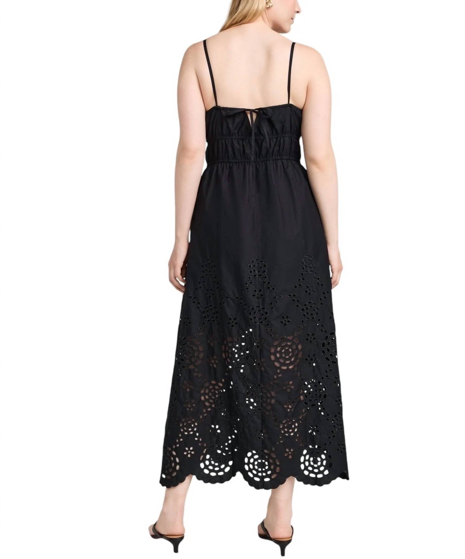 Madewell - Embroidered Tank Midi Dress