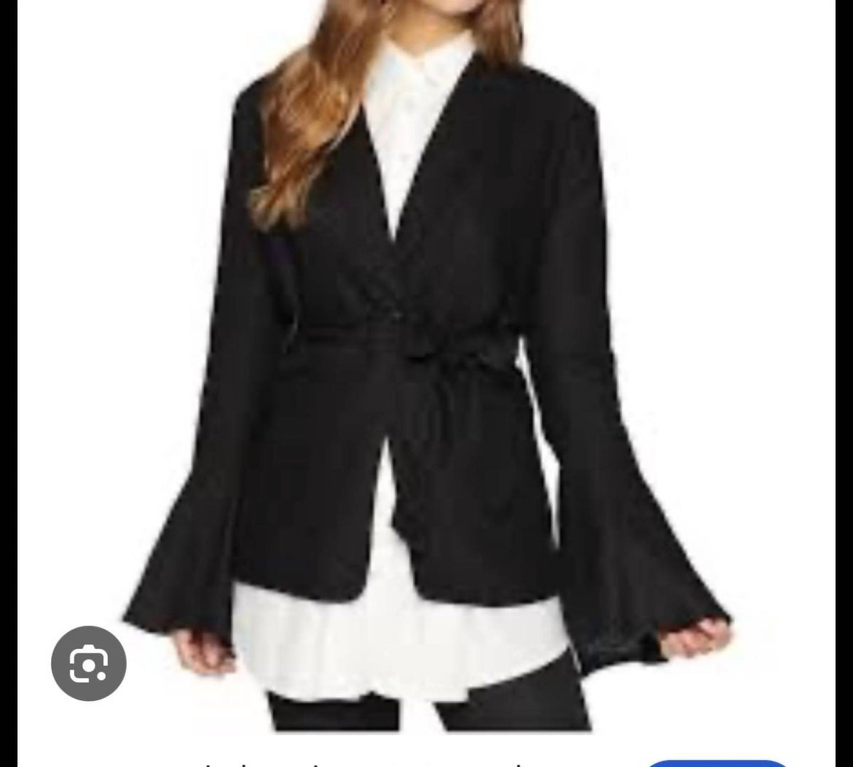 Free People - Flared Bell Sleeve Blazer