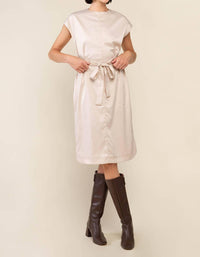 Nlt - Tie Waist Midi Dress