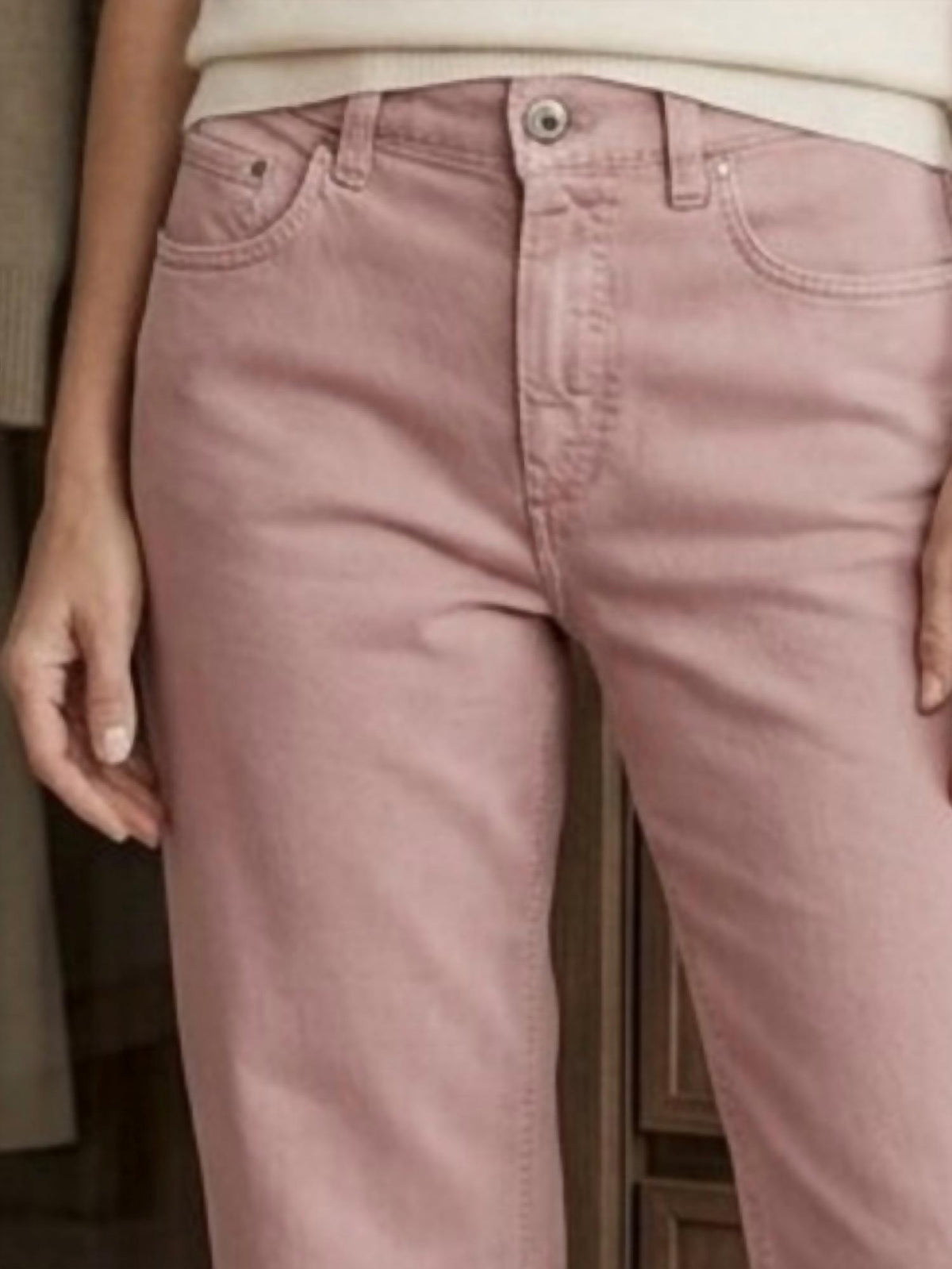 Brunello Cucinelli - Cropped Dyed Jeans With Cuff