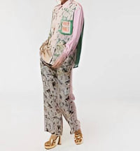 Me369 - Isabel Long Sleeve Button Down Shirt